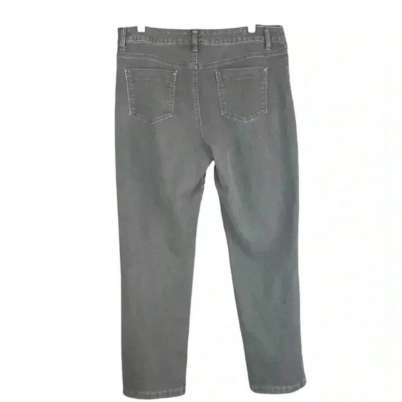 PRICE DROP! Bandolino Black Denim Cropped Skinny Jeans - Picture 2 of 2